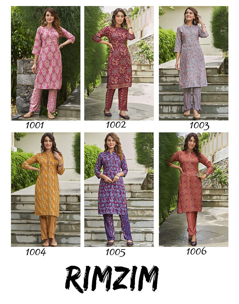 Rimzim V 1 Regular Wear Printed Kurti With Bottom Collection